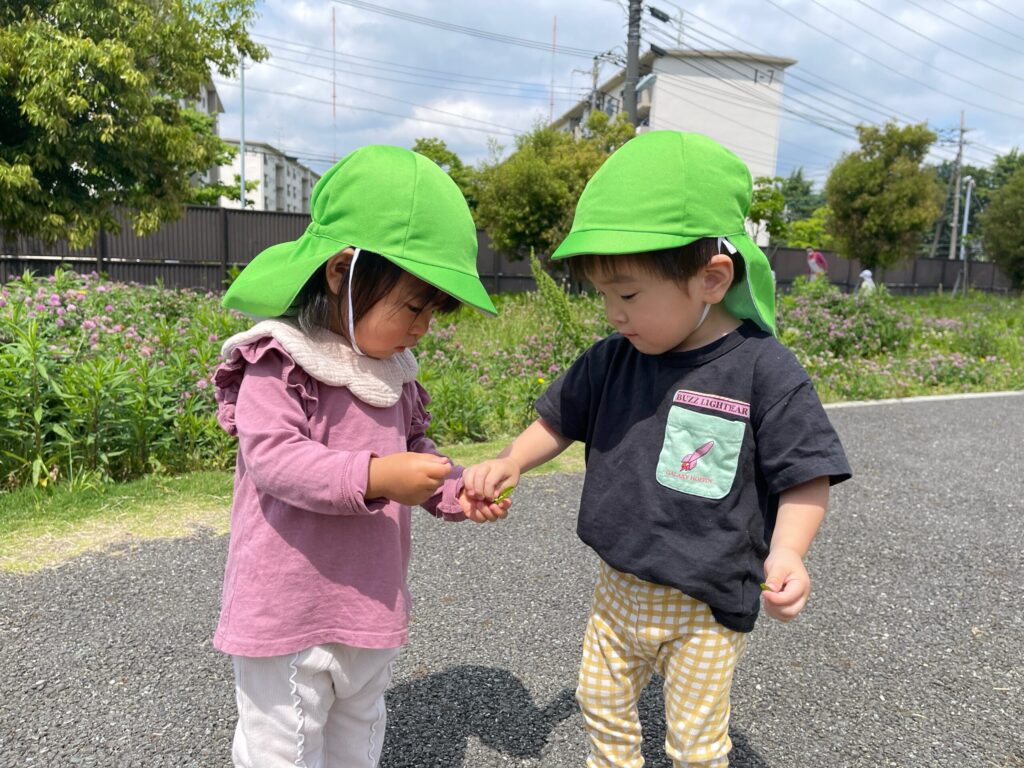 園児たちの活動